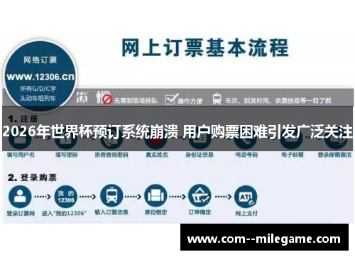 2026年世界杯预订系统崩溃 用户购票困难引发广泛关注 2026年世界杯预订系统崩溃 用户购票困难引发广泛关注